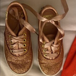 Toddler Kate Spade glitter keds, size 7